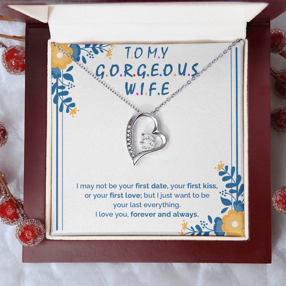 To My Wife 3 1 1 Forever Love Necklace