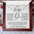 To My Wife - Forever Love Necklace Gift -  Forever Love Necklace
