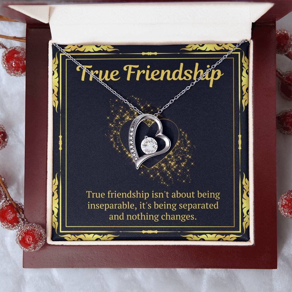 True Friendship Gift Forever Love Necklace