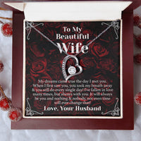 Wife Dream Come True Forever Love Necklace Forever Love Necklace