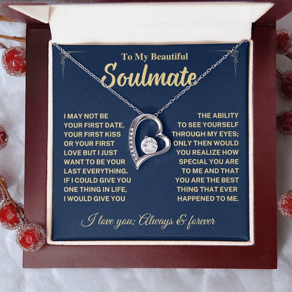 Soulmate Gift-Forever Love Necklace Forever Love Necklace