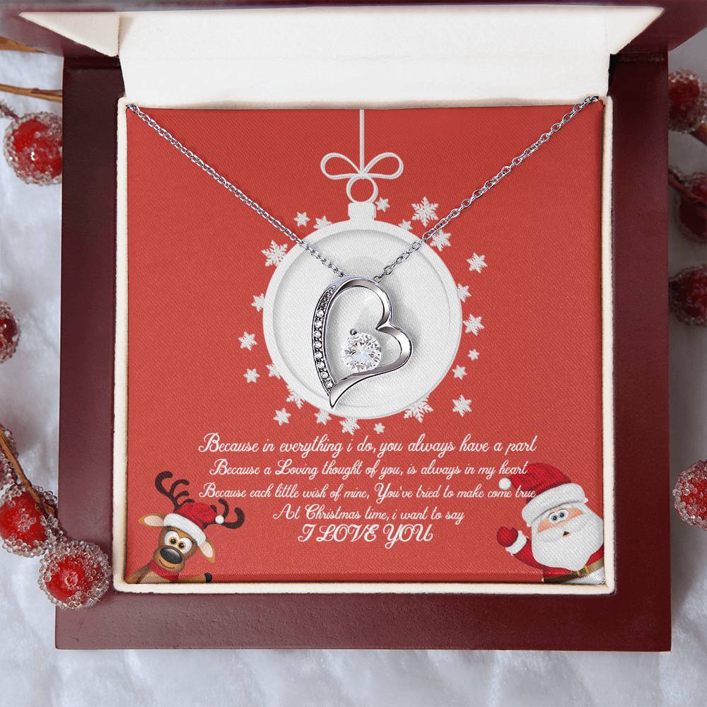 Christmas Collection Hallmark Piece Of My Heart Necklace 1 Forever Love Necklace