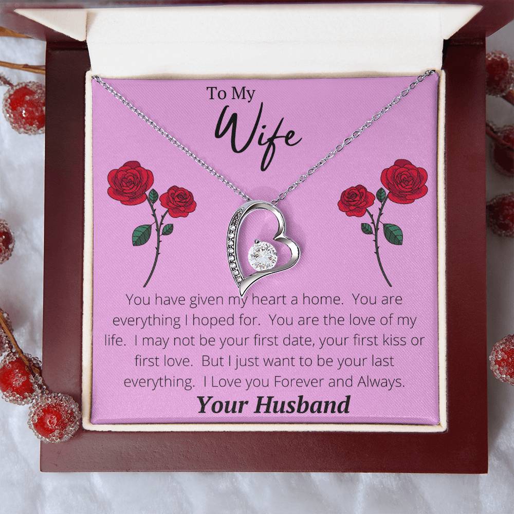 Dazzling Forever Love Necklace For That Special Woman On Valentine's Day 1 Forever Love Necklace