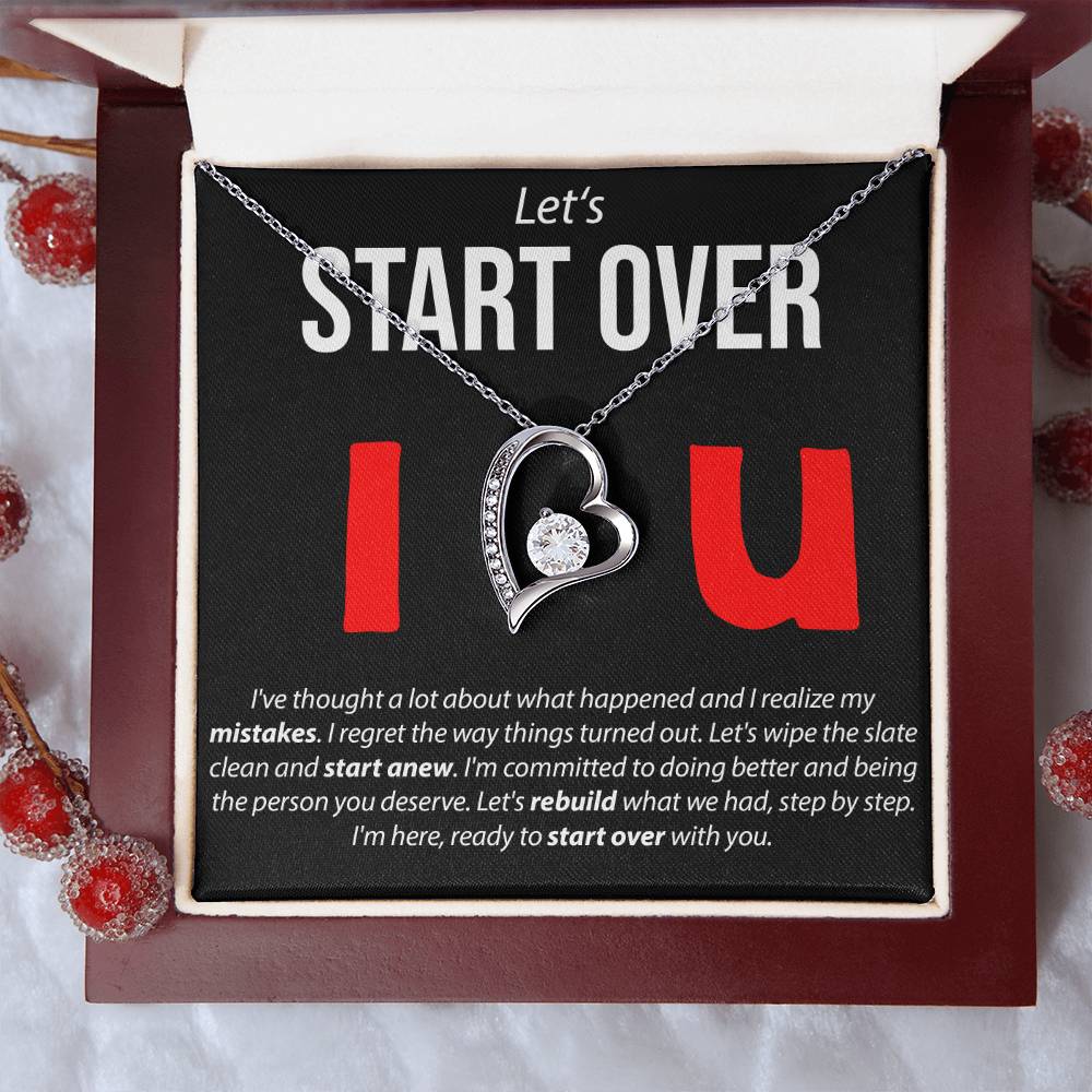 Let'S Start Over - Forever Love Necklace Forever Love Necklace