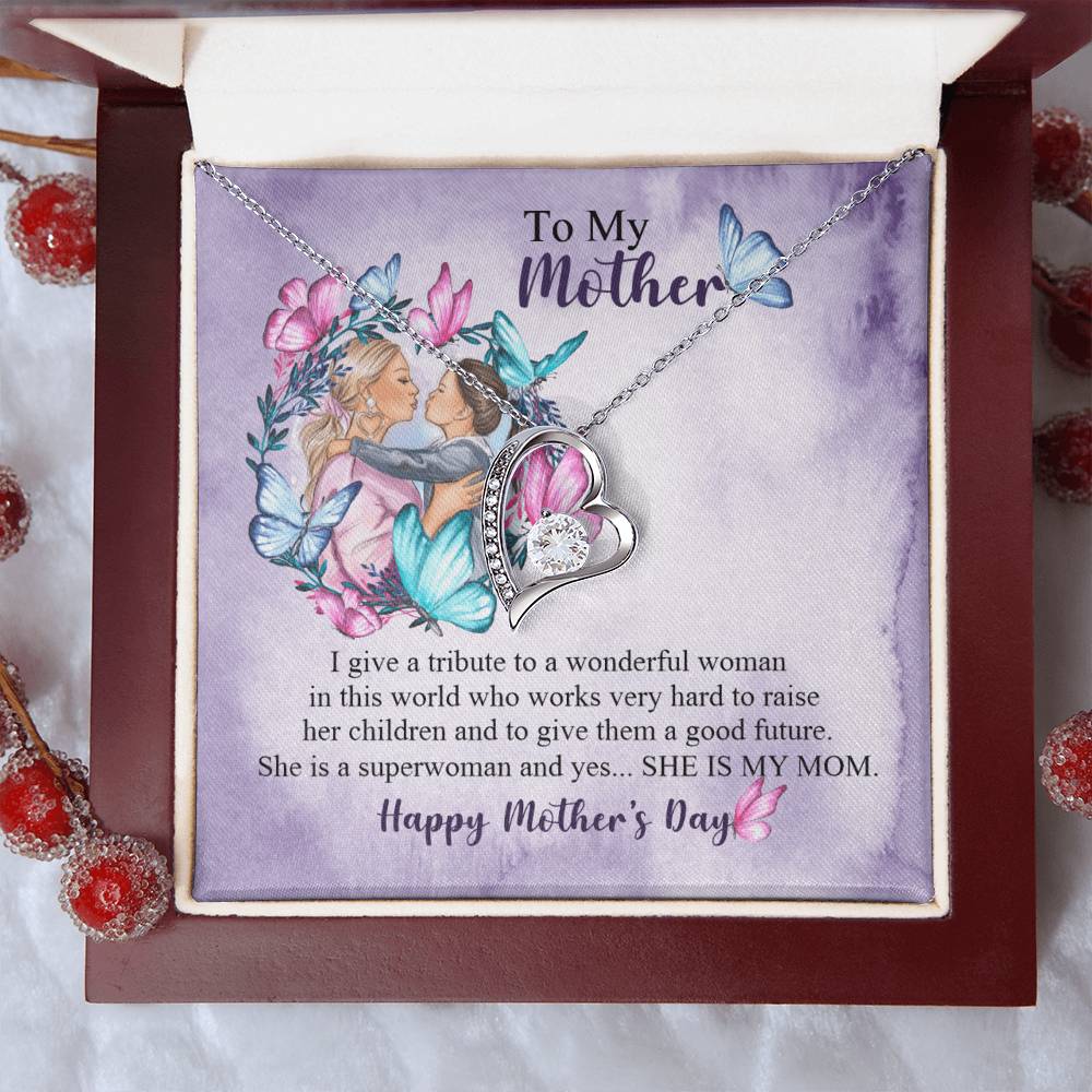 Mother's Day Necklace Forever Love Necklace