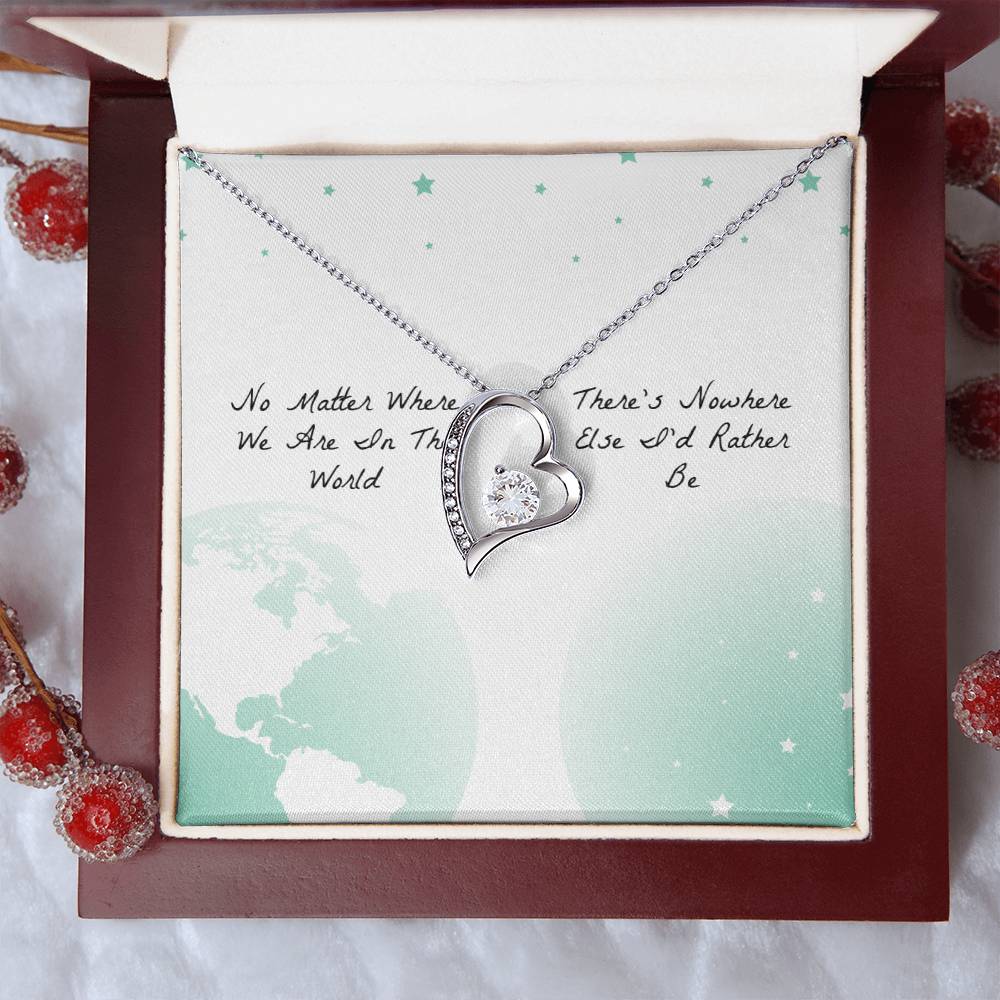 There's Nowhere Else - Necklace Forever Love Necklace