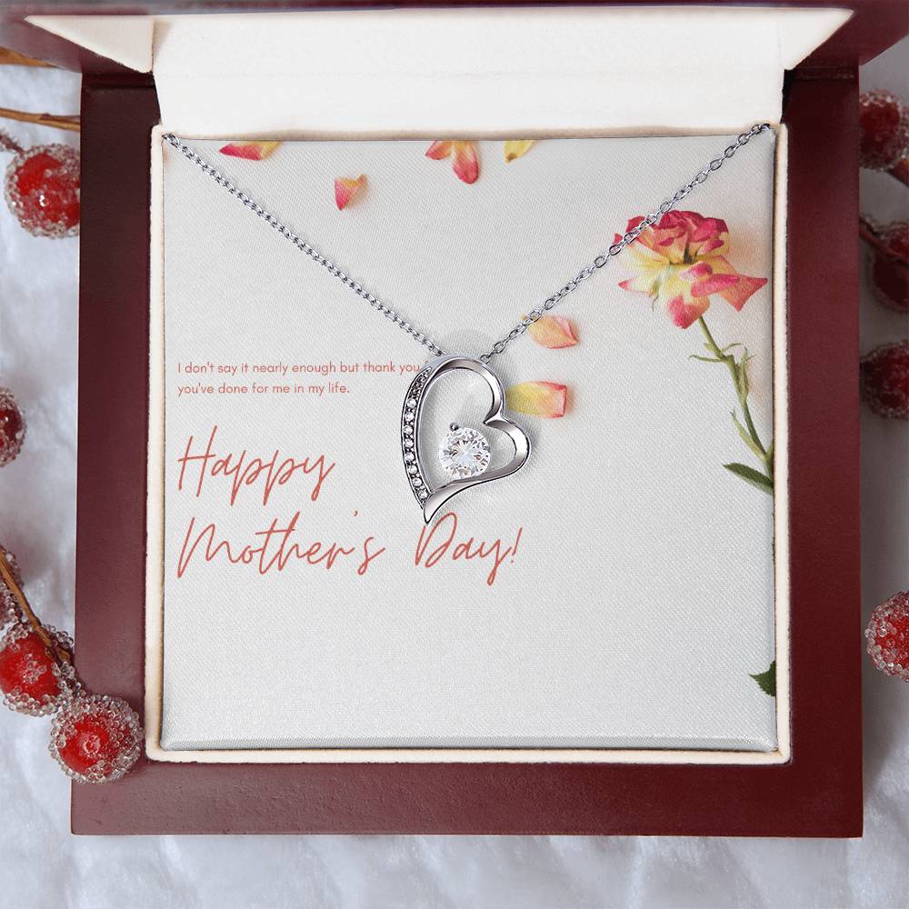 Mother's Day Necklace 4 Forever Love Necklace