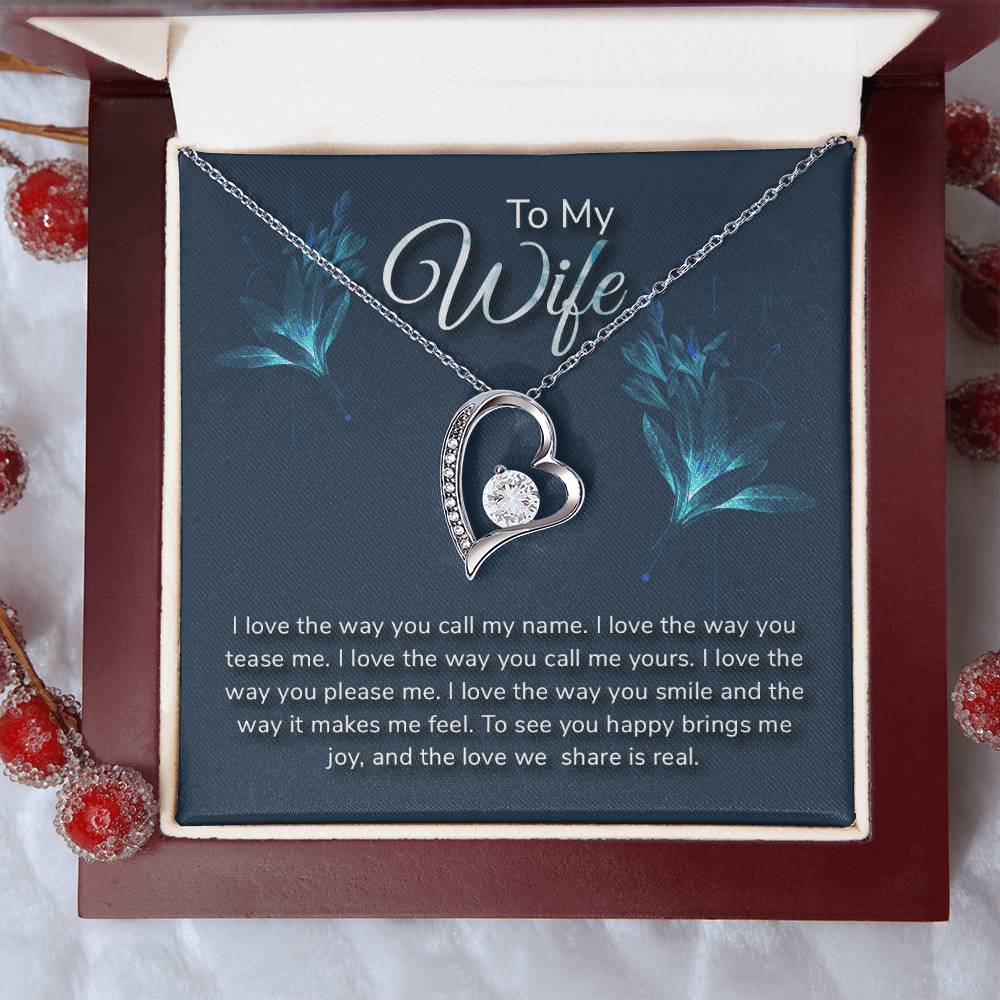 Husband To Wife Forever Love Necklace