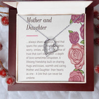 Mother And Daughter Necklace Mom Gift Mother Jewelry Daughter Gift Daughter Birthday Gift Mothers Day Mother To Daughter Birthday Gift Forever Love Necklace