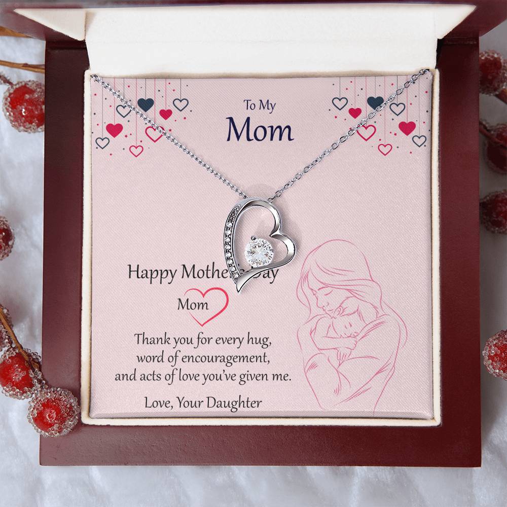 Best Mother's Day Gift For Mom Forever Love Necklace