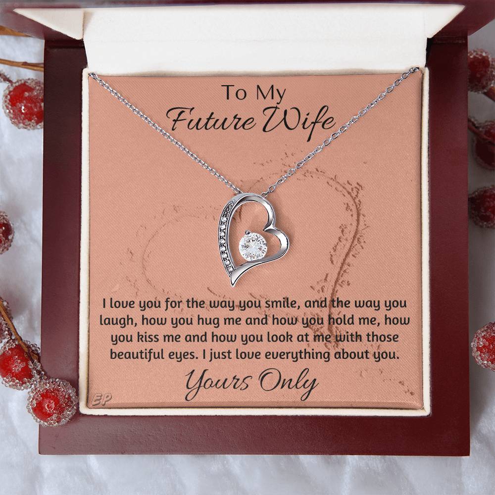 To My Beautiful Future Wife Immaculate Forever Love Necklace