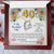 40Th Anniversary Gift For Wife Heart Necklace Forever Love Necklace