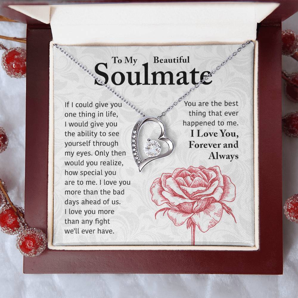 Soulmate Gift Forever Love Necklace