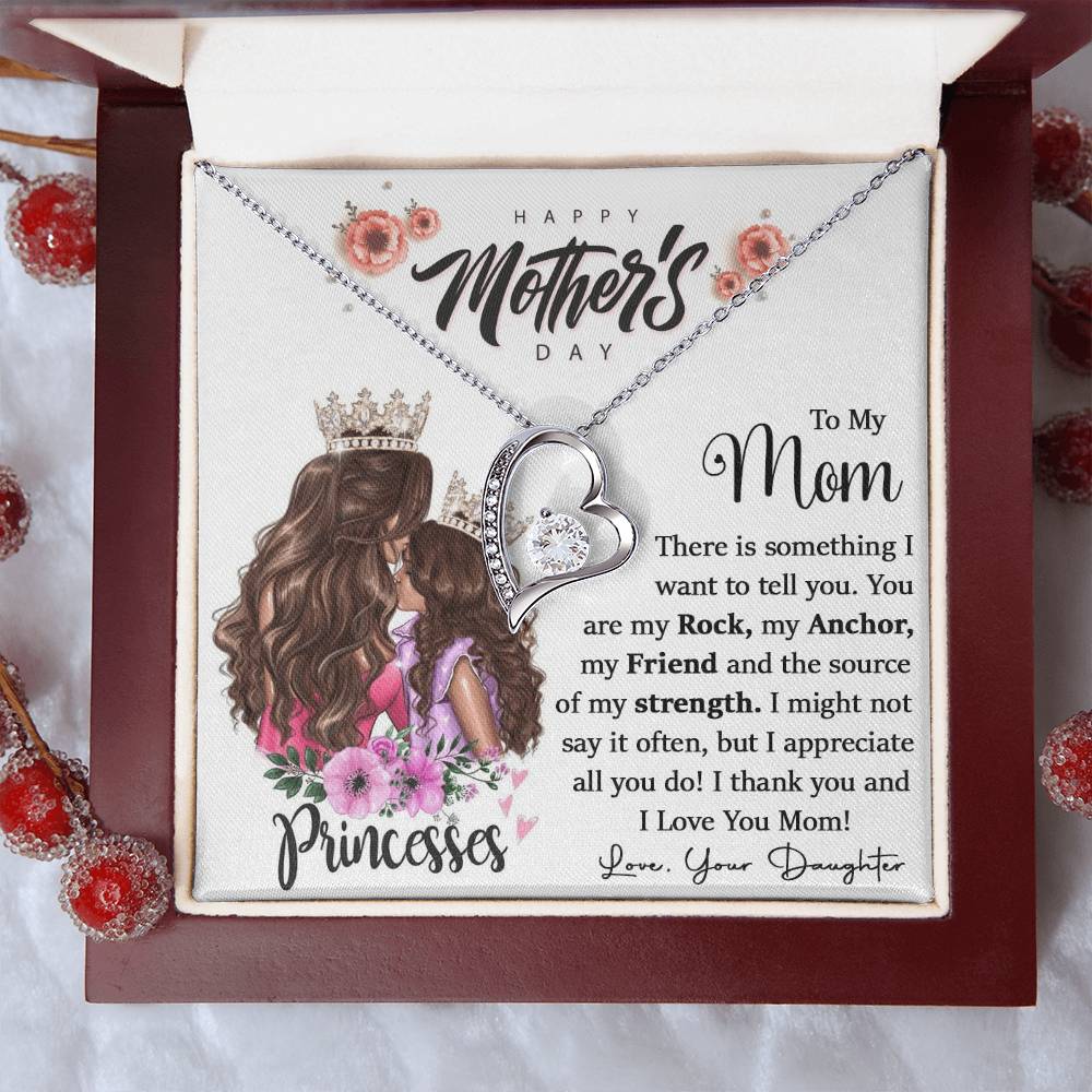 Mom You Are My Strength Forever Love Necklace