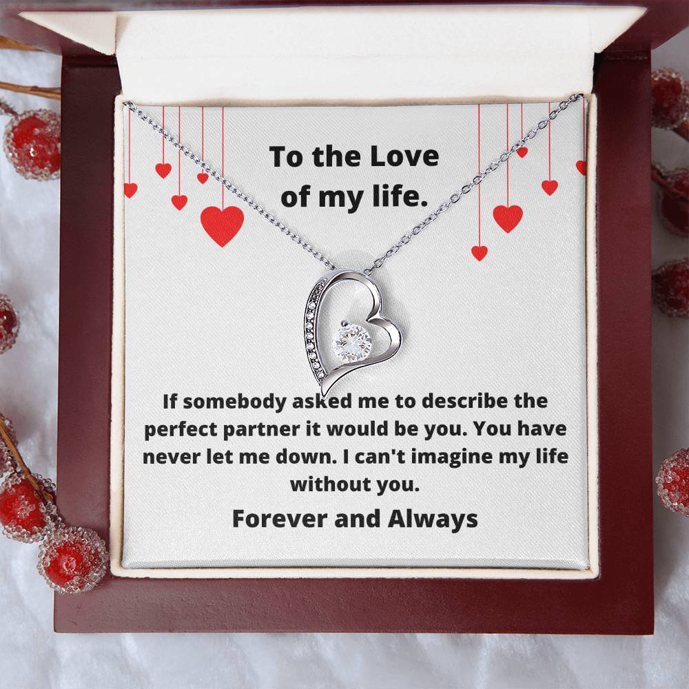 Love Of My Life Bwval 1 Forever Love Necklace