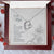 To My Wife You Have To Trust The Universe Forever Love Necklace