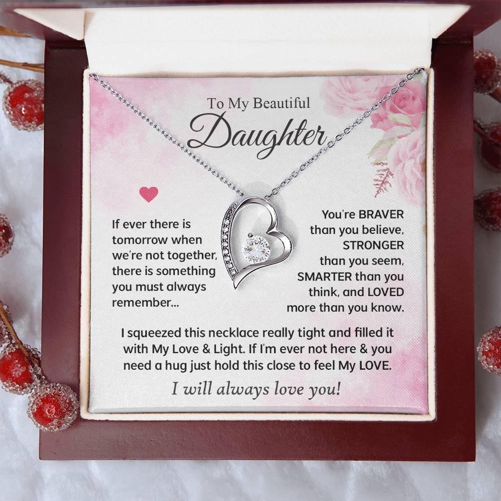 Gifts For Daughter - Forever Love Necklace Forever Love Necklace