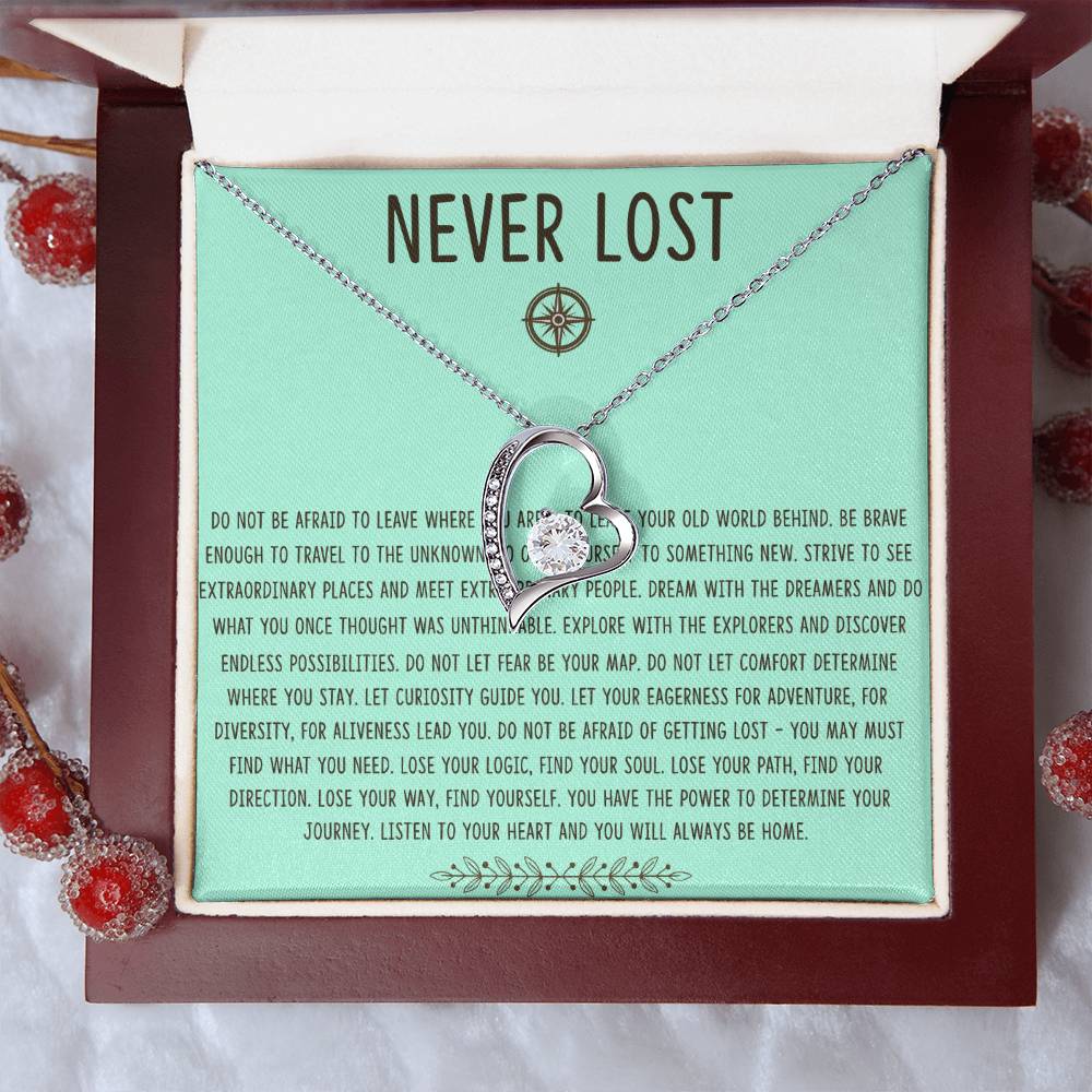 Never Lost Forever Necklace Graduation 1 Forever Love Necklace