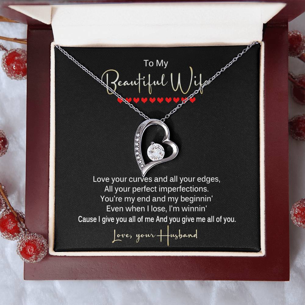 Perfect Gift For Wife Forever Love Necklace