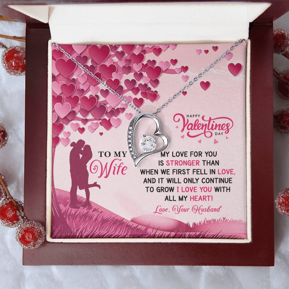 To My Wife - My Love For You - Necklace Forever Love Necklace