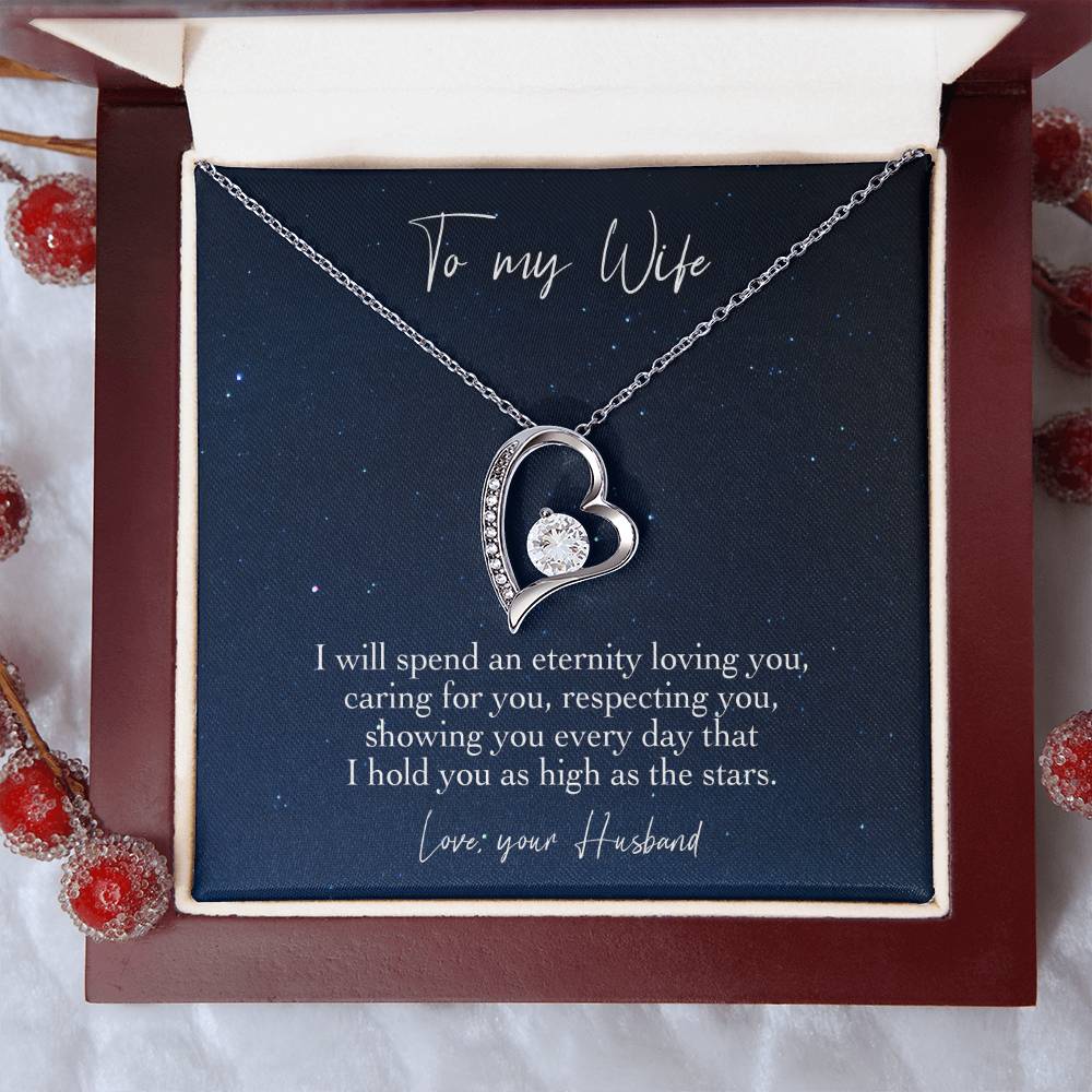 I Will Spend An Eternity Loving You Forever Love Necklace