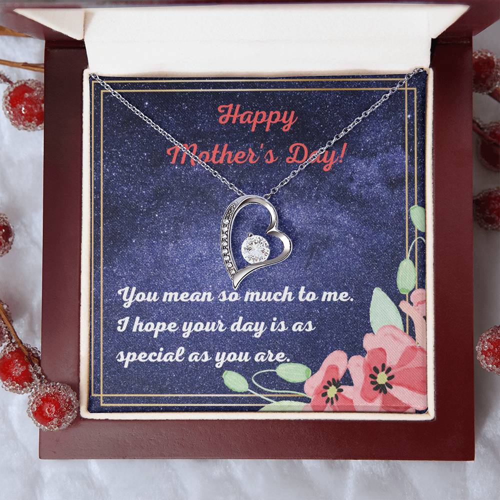 Mother’S Day  Your Are Special - Forever Love Necklace Forever Love Necklace