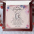 To My Daughter Forever Love Necklace Birthday Gift From Dad -  To My Daughter Necklace Father Daughter Necklace Father To Daughter Forever Love Necklace