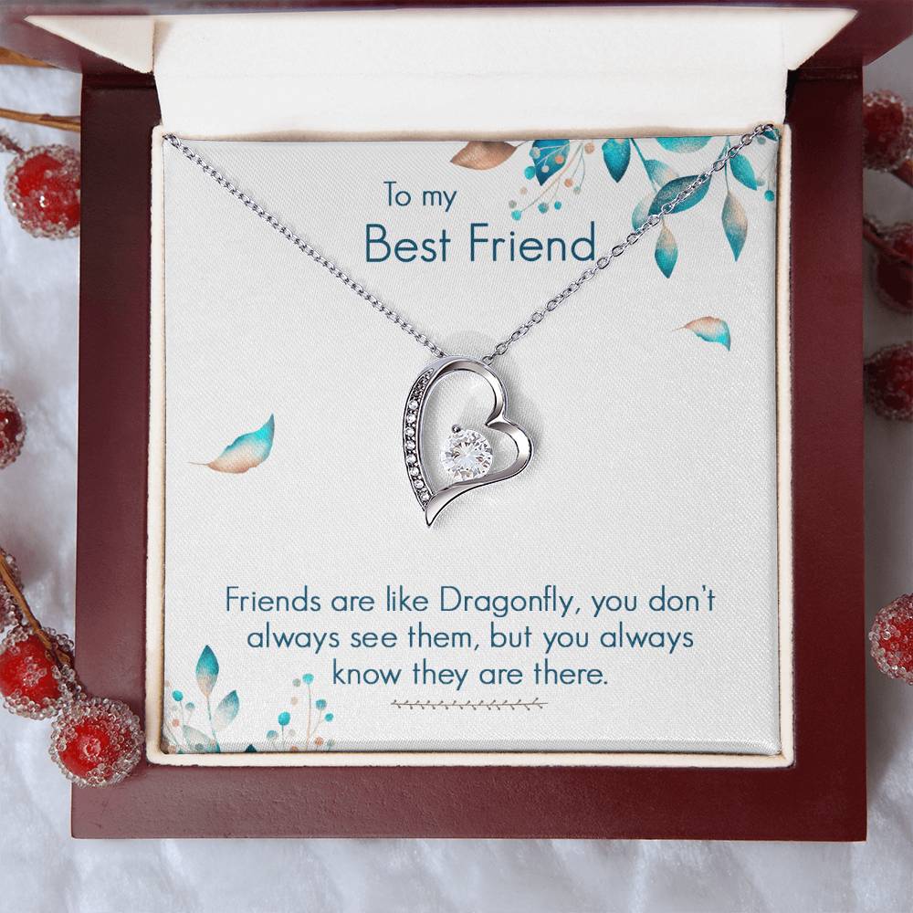 To My Best Friend Necklace 1 Forever Love Necklace
