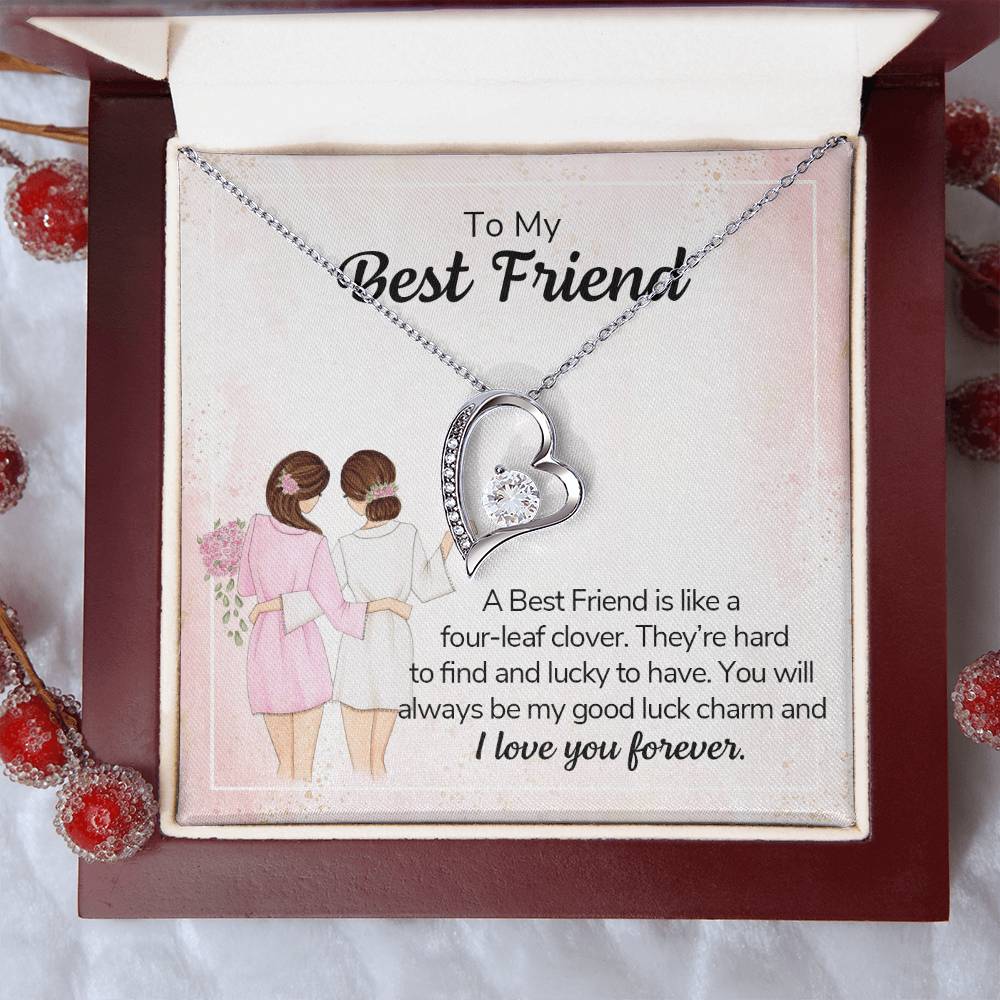 To My Best Friend I Love You Forever Necklace 1 Forever Love Necklace