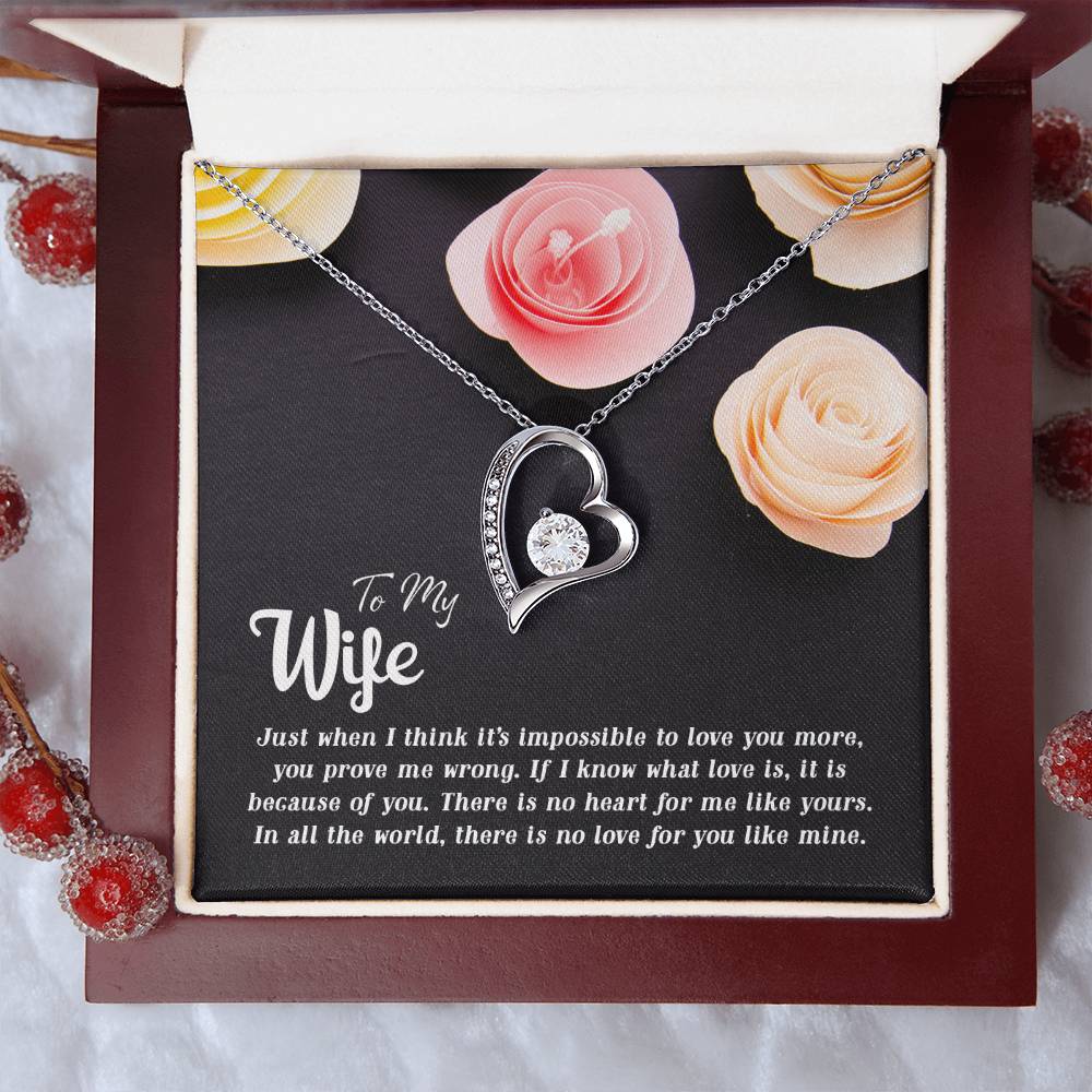 Collection Wife Just When I Think Necklace 1 Forever Love Necklace