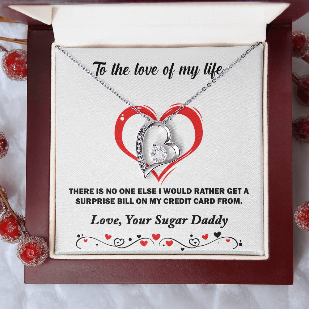There Is No One Else Forever Love Necklace
