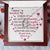 1st Anniversary Gift For Husband And Wife 1st Anniversary Gifts Forever Love Necklace