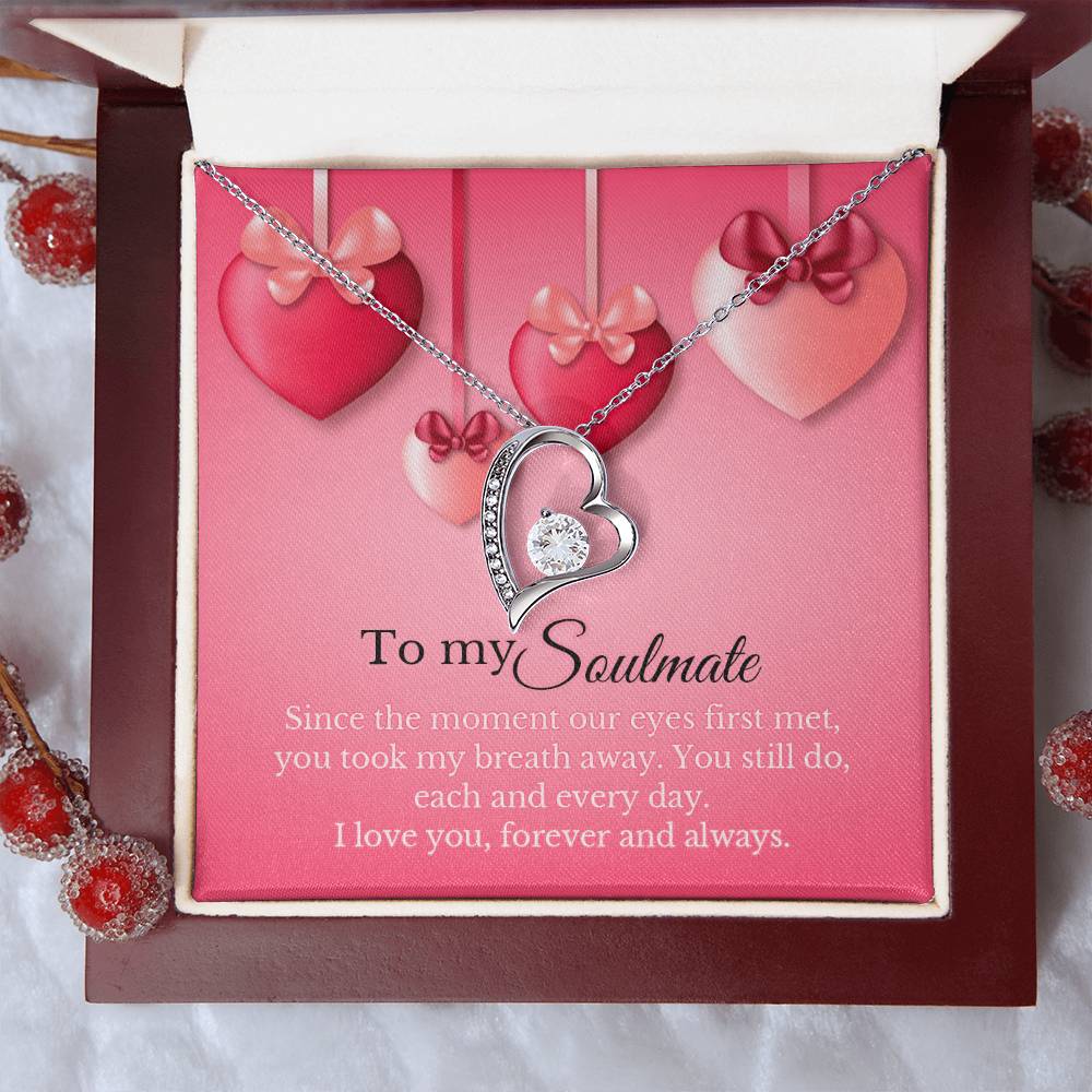 Forever Love Necklace To My Soulmate 1 Forever Love Necklace