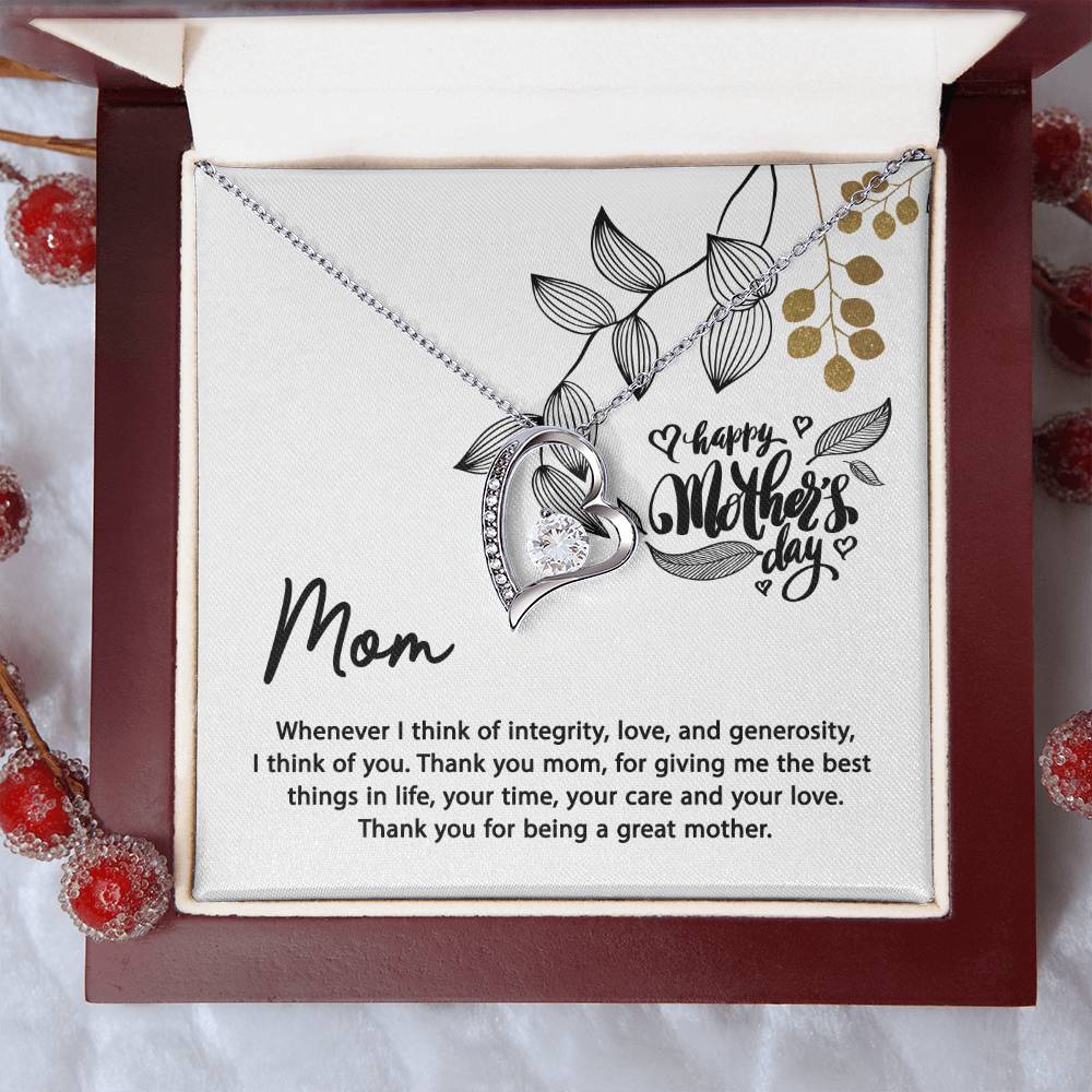 Mother Necklace Customize Gift💓 Mother's Day Gift  Alluring Necklace Forever Love Necklace