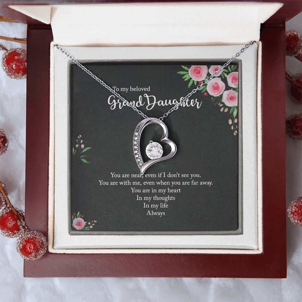 Always Here Necklace Forever Love Necklace