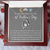To My Mommy On Her 1st Mother's Day Forever Necklace 1 Forever Love Necklace