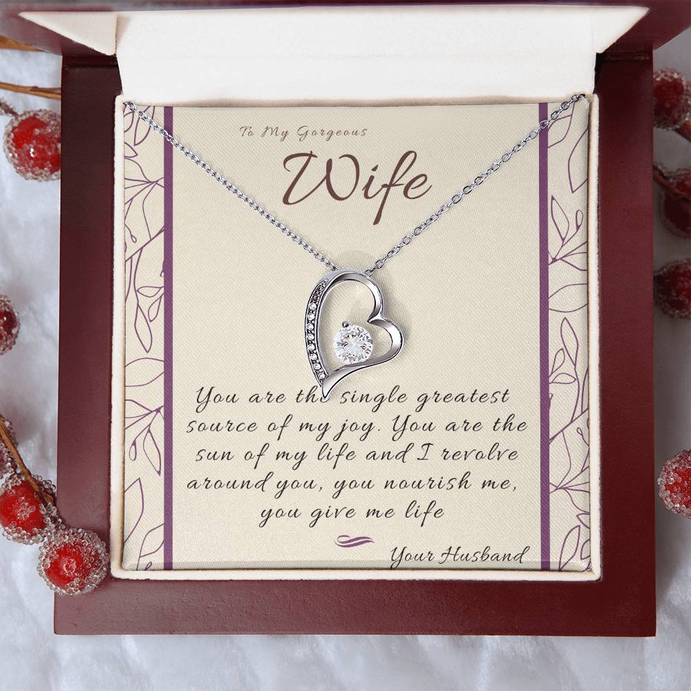My Love My Wife Forever Love Necklace