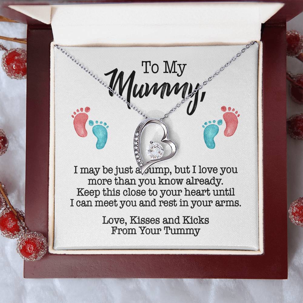 Perfect Gift For A New Mummy Forever Love Necklace