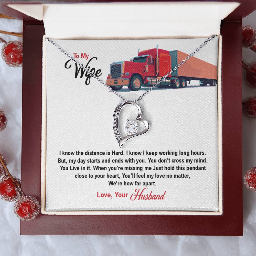 Trucker's Wife 1 Forever Love Necklace
