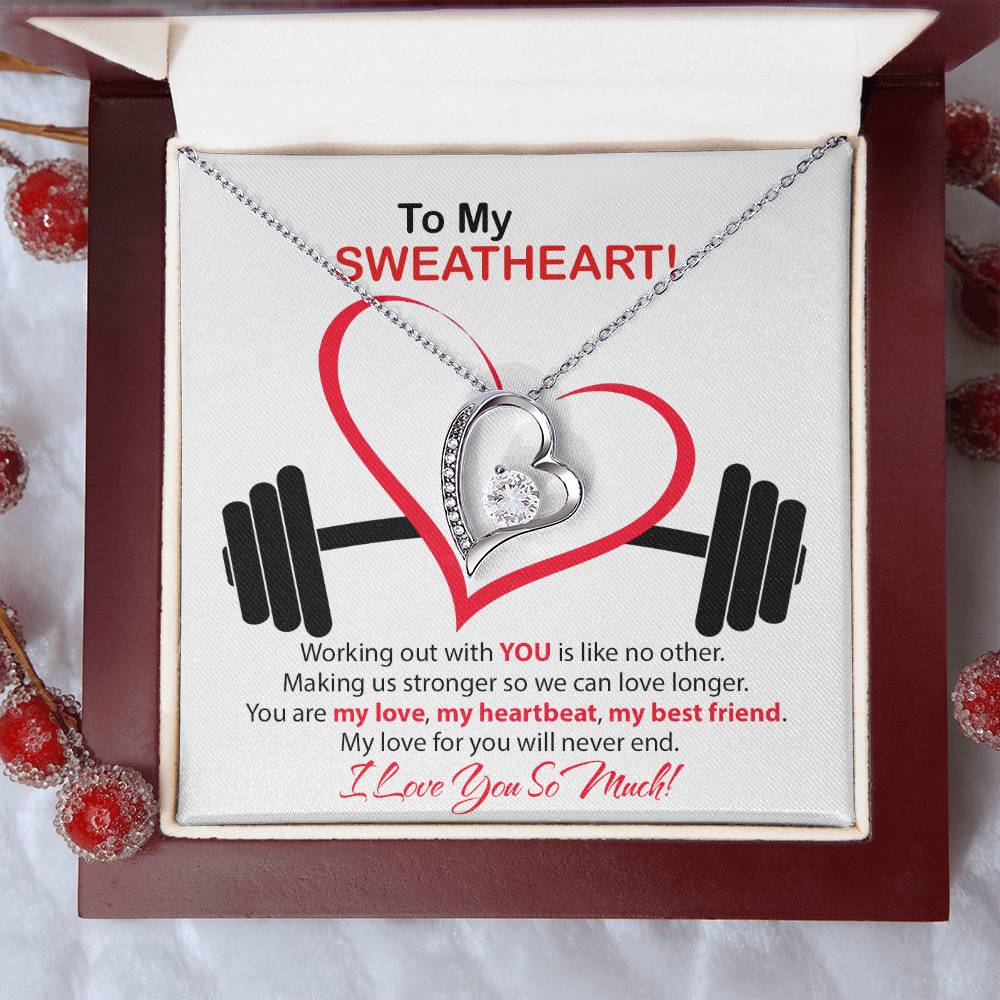Forever Love Sweatheart! Forever Love Necklace
