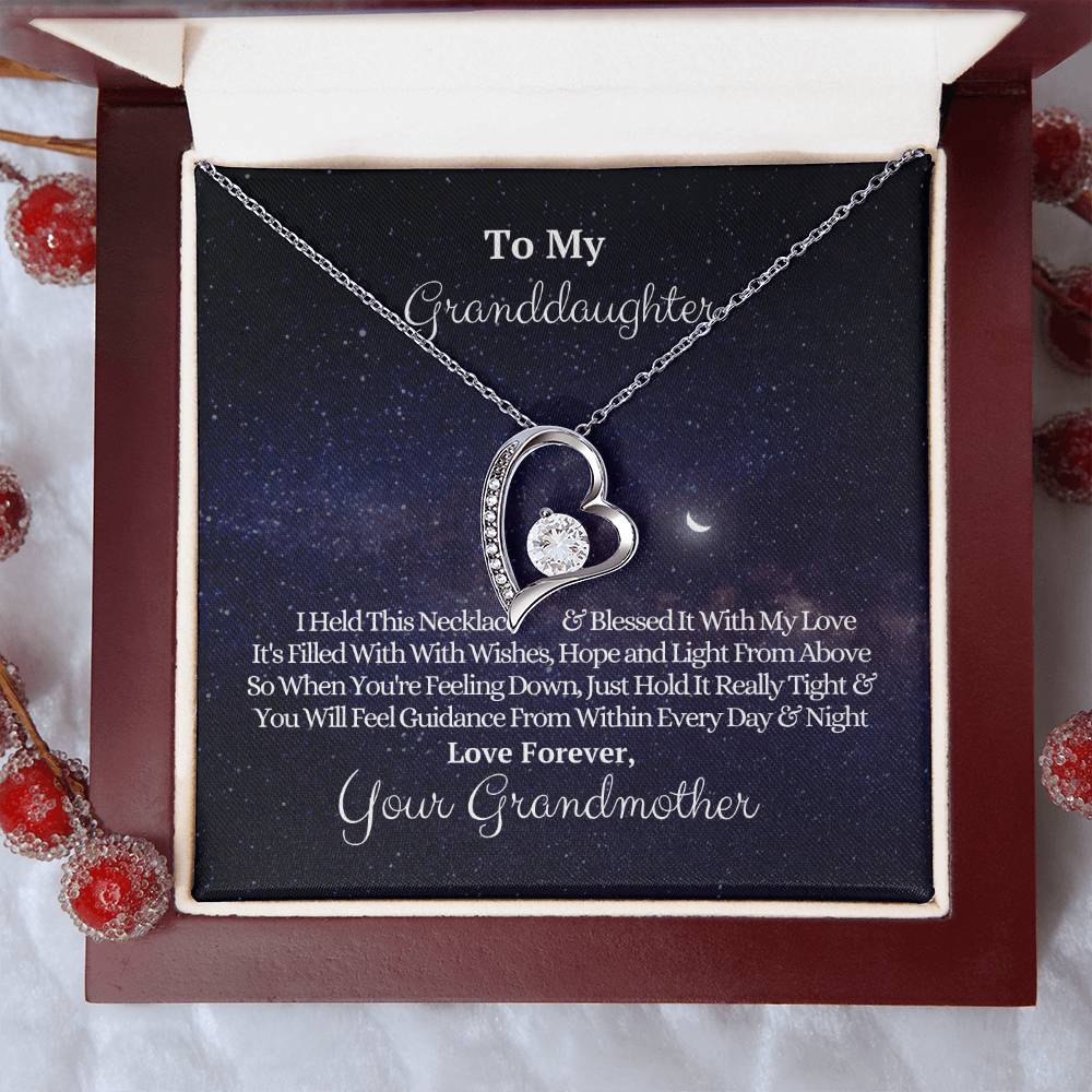 Granddaughter - Guidance From Within Necklace Forever Love Necklace