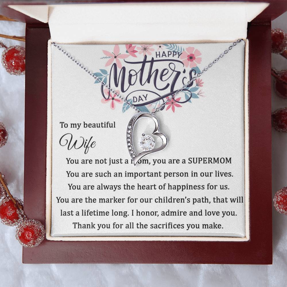 Happy Mother's Day 1 Forever Love Necklace