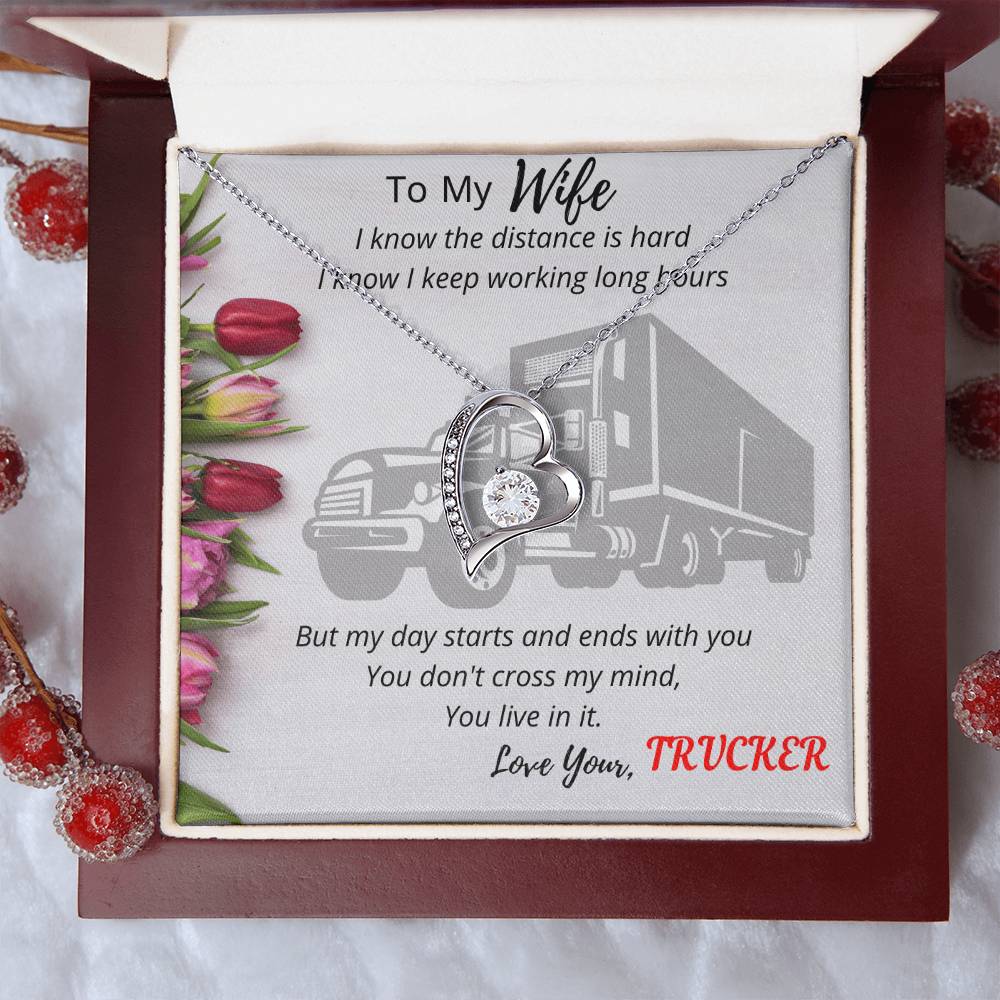 Forever Love Trucker Necklace Forever Love Necklace