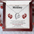 To My Mommy - From Your Tummy - Pregnancy Gift For First Time Mom - Mother's Day Gift Forever Love Necklace