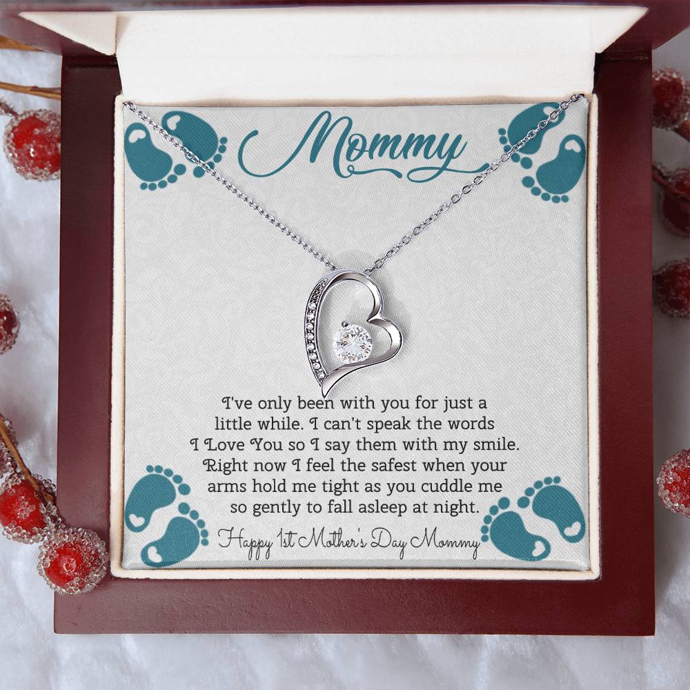Mommy 1st Mother's Day Forever Love Necklace