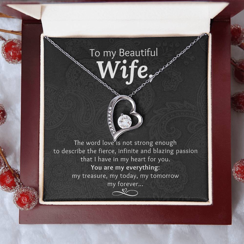 Wife You Are My Everything Necklace 1 Forever Love Necklace