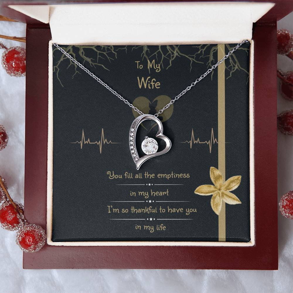 Gift For Wife In My Heart Necklace 1 Forever Love Necklace