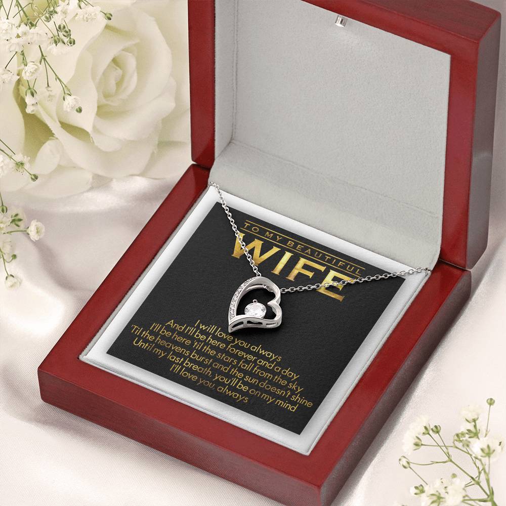 Classic Rock Love Song Forever Love Necklace