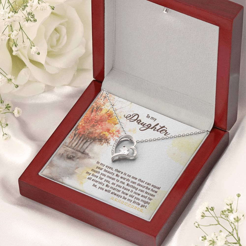 To My Daughter Moon And Back Necklace Meaningful Necklace For Daughter Sterling Silver Dad To Daughter Necklace Forever Love Necklace