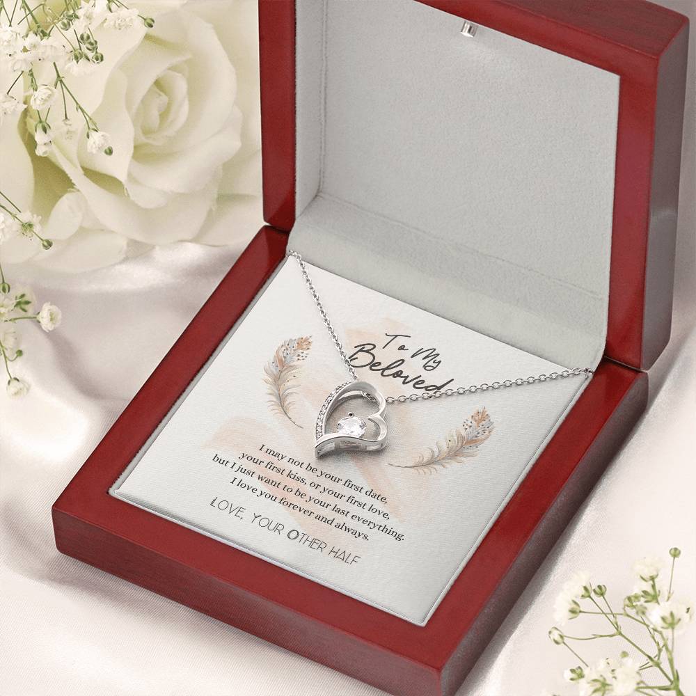 To My Beloved Everlasting Love Necklace Forever Love Necklace
